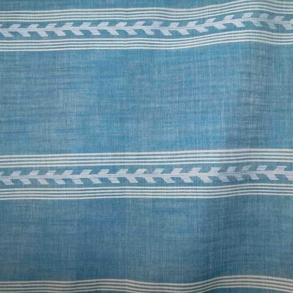 Geometric Khadi Jamdani Saree PU15G 3