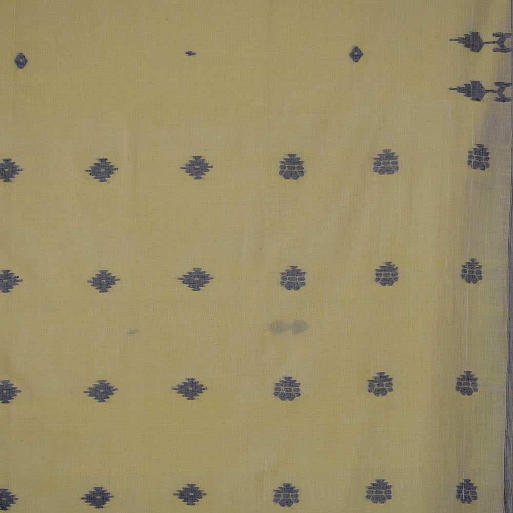 Khadi Jamdani Handloom Saree TKPJ22A 3