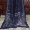 Linen Mughal Buta Geometric Pallu Weaving Handloom Saree TLG02G 2
