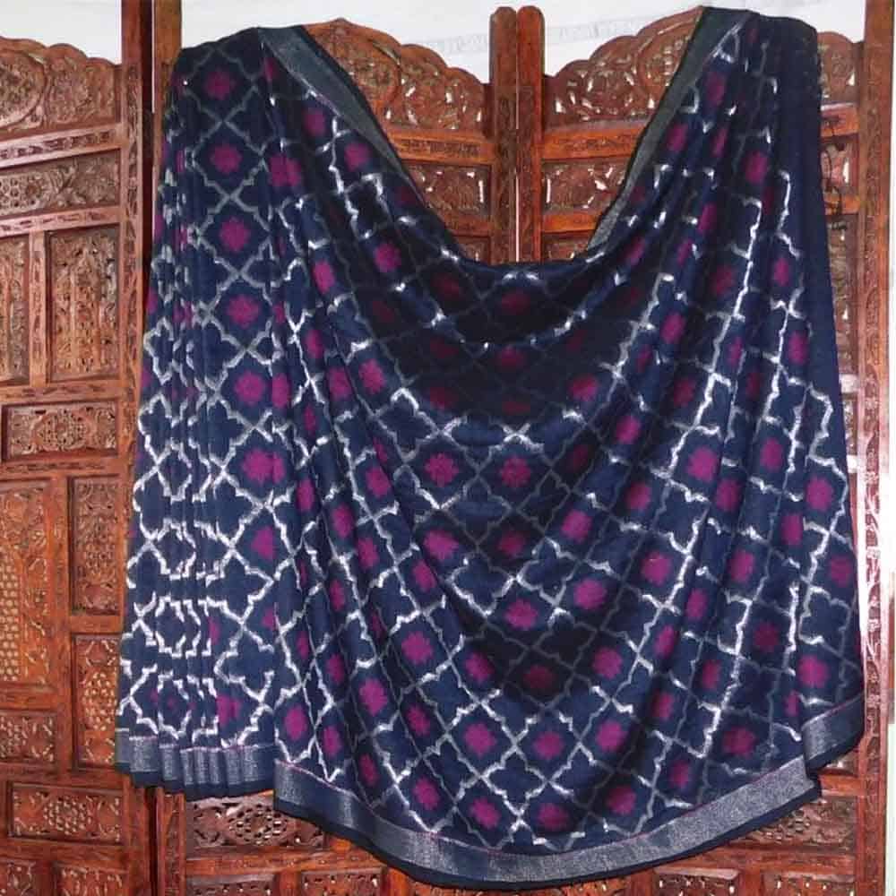 Mughal Meenakari Jaal Jamdani TLJ03A 1