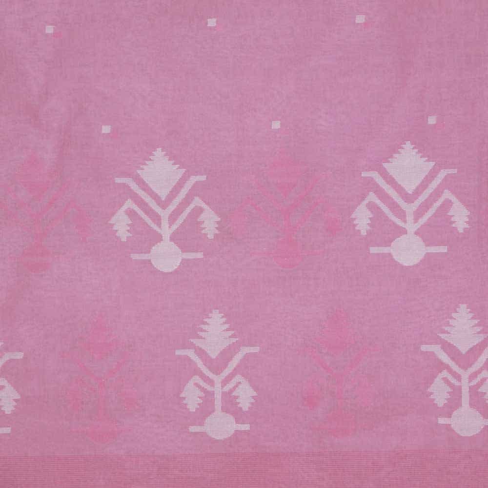 Muslin Cotton Hand Woven Saree PU04A 3