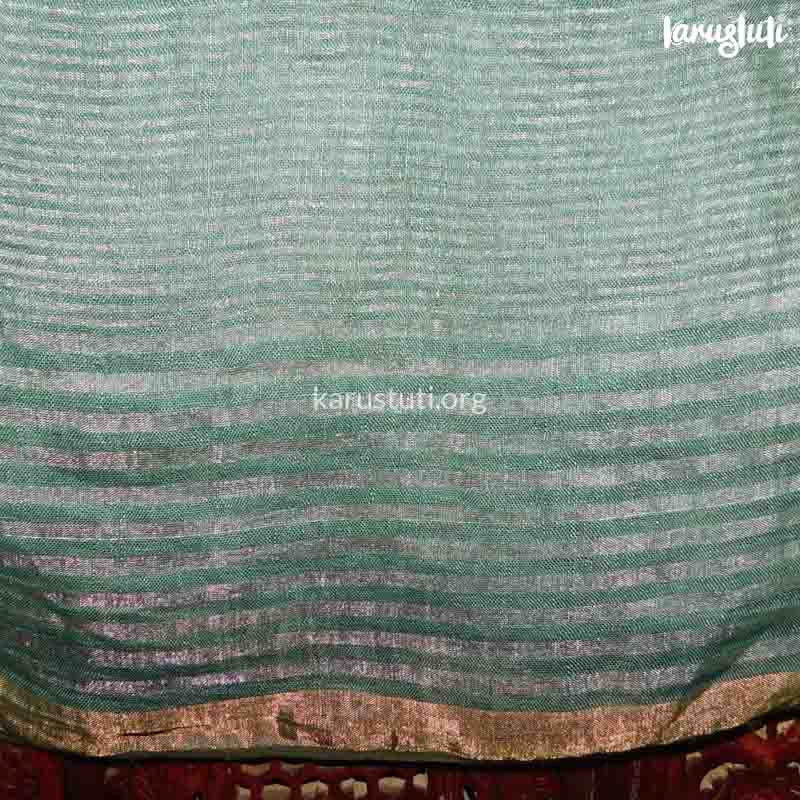 Premium Linen Tissue Twisted Handloom Saree TLZW18C 3