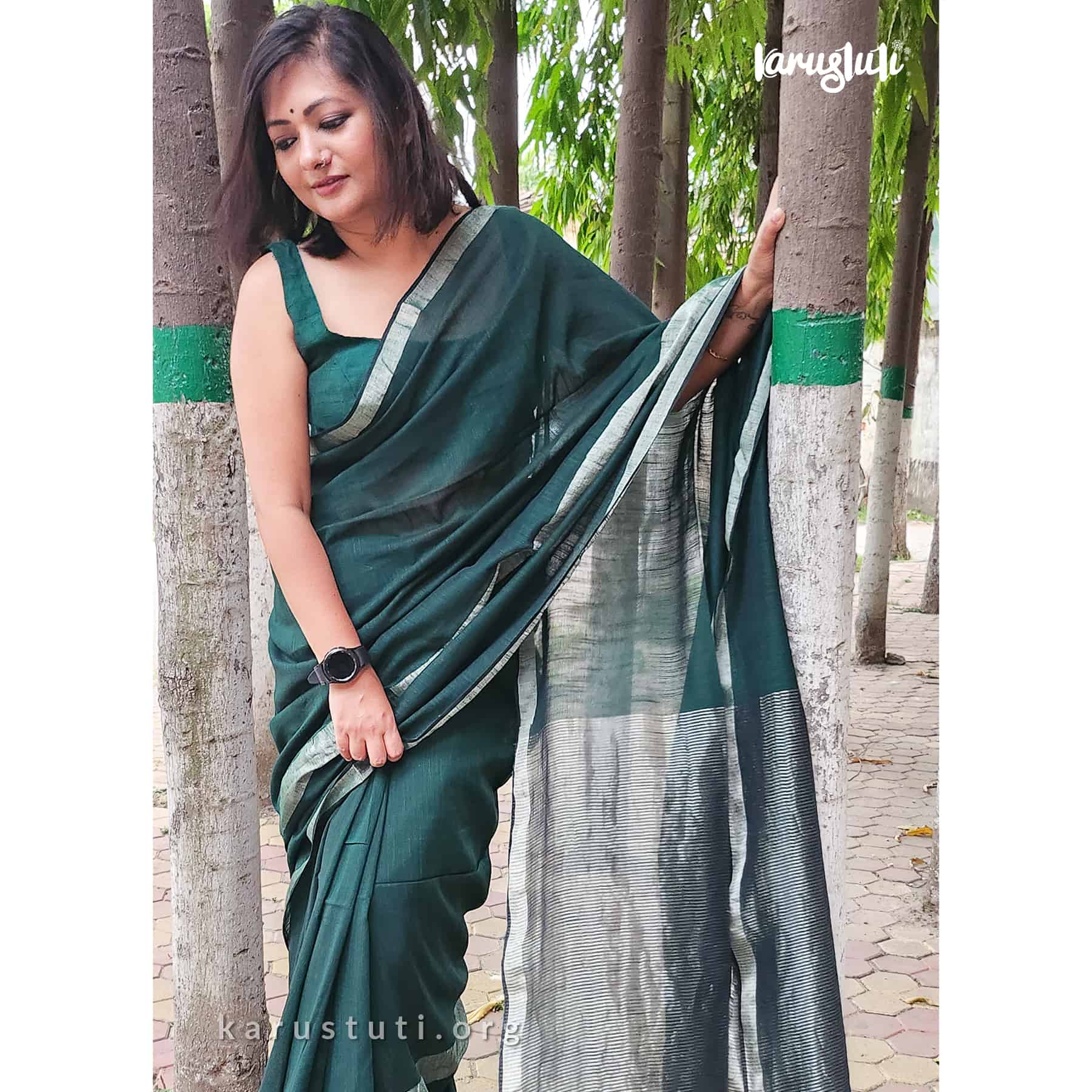 Buy Best Green Saree Online 2024 Free Delivery COD