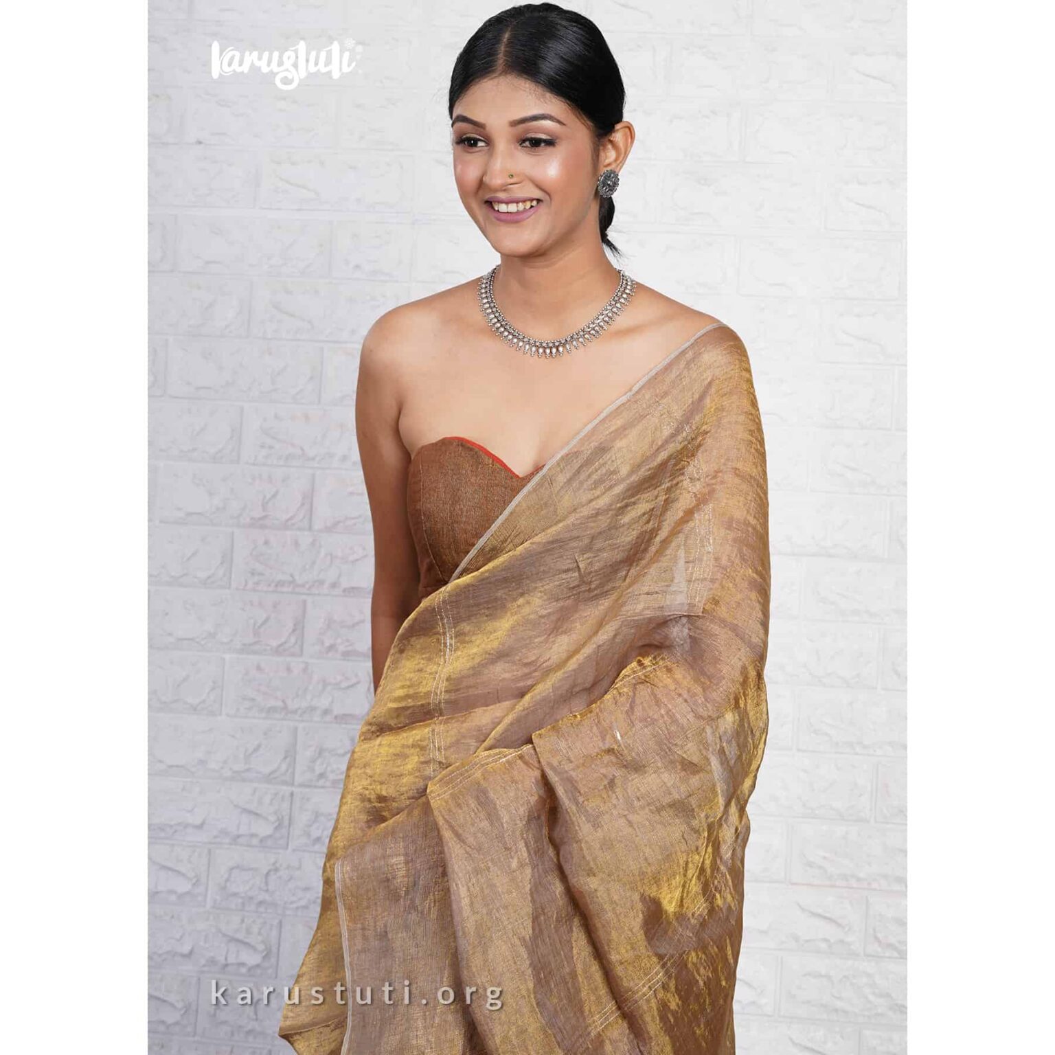 Beauty of Gold Metallic Sarees