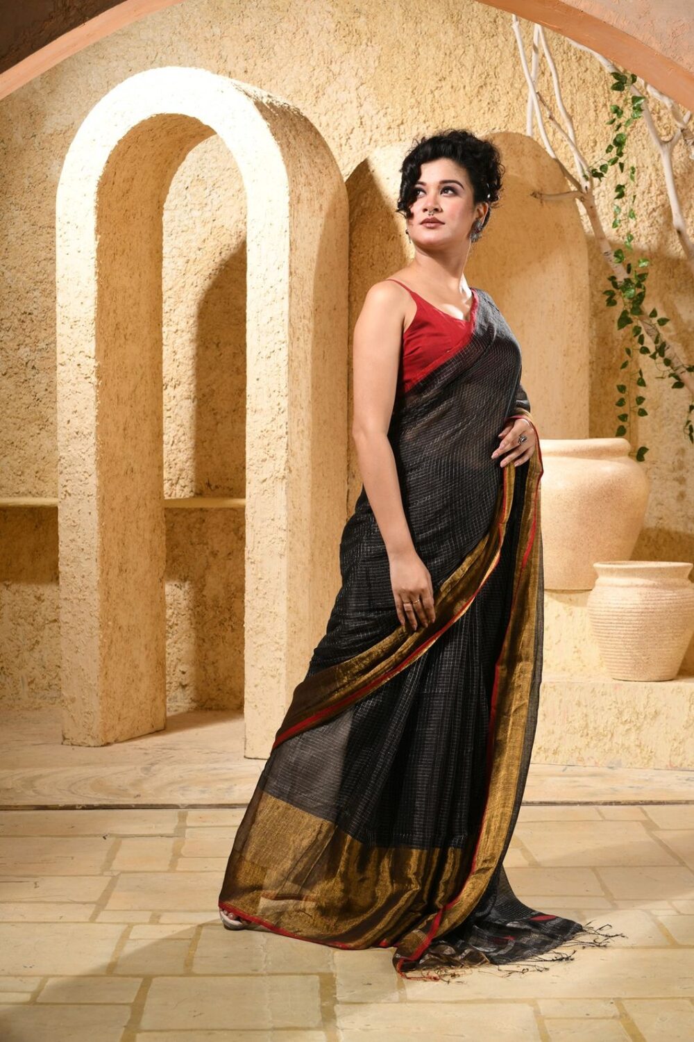 METALLICHANDLOOMSAREE-KARU-11 (2)
